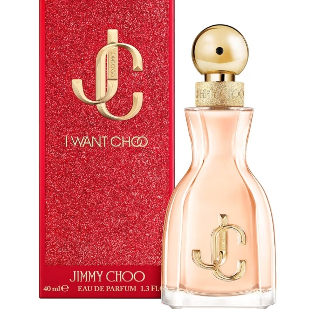 Jimmy Choo I Want Choo Perfume with Gold Accents